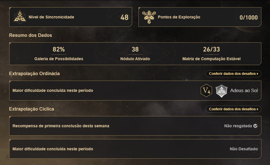 Conta HSR Upada Rank 70 E Genshin Impact AR 49 (CHEQUE A DESCRIÇÃO)