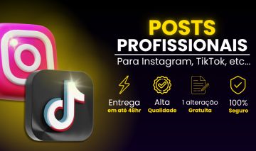 POST PARA INSTAGRAM (REDES SOCIAIS) | DESIGN PERSONALIZADO