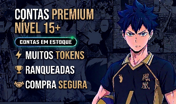 CONTA VOLLEYBALL LEGENDS | LEVEL 15+ | TOKENS DE STYLE + YEN