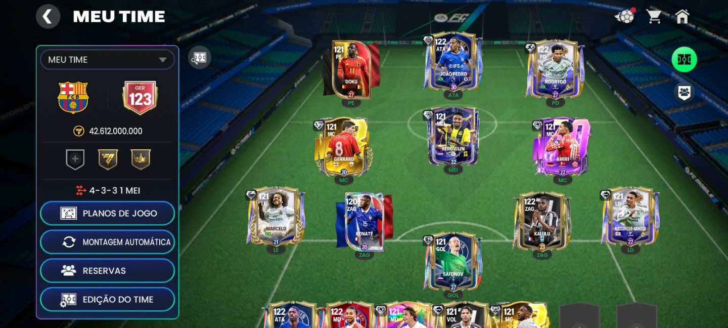 CONTA DO FC MOBILE COM O GER 123