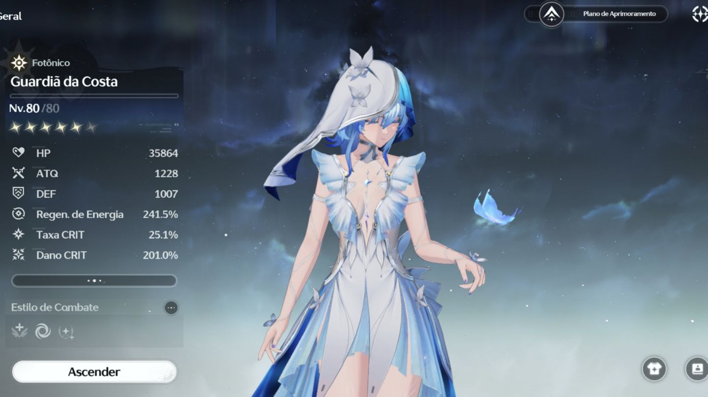 CONTA WUTHERING WAVES LEVEL 55