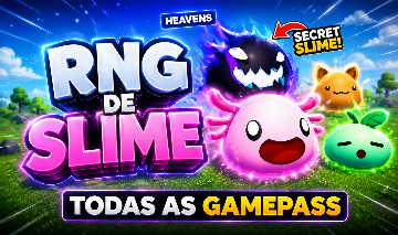 (MENOR PREÇO) Slime RNG | VIP + Double Roll + More Loot