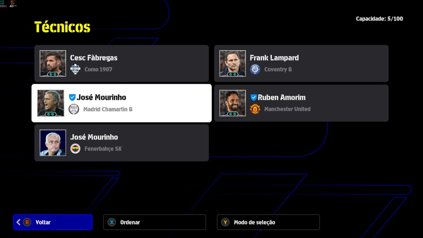 Conta PC Steam Van Der Sar 108, Nesta 106,Nedved 106,Ekitike 106, Rice 106 e CIA