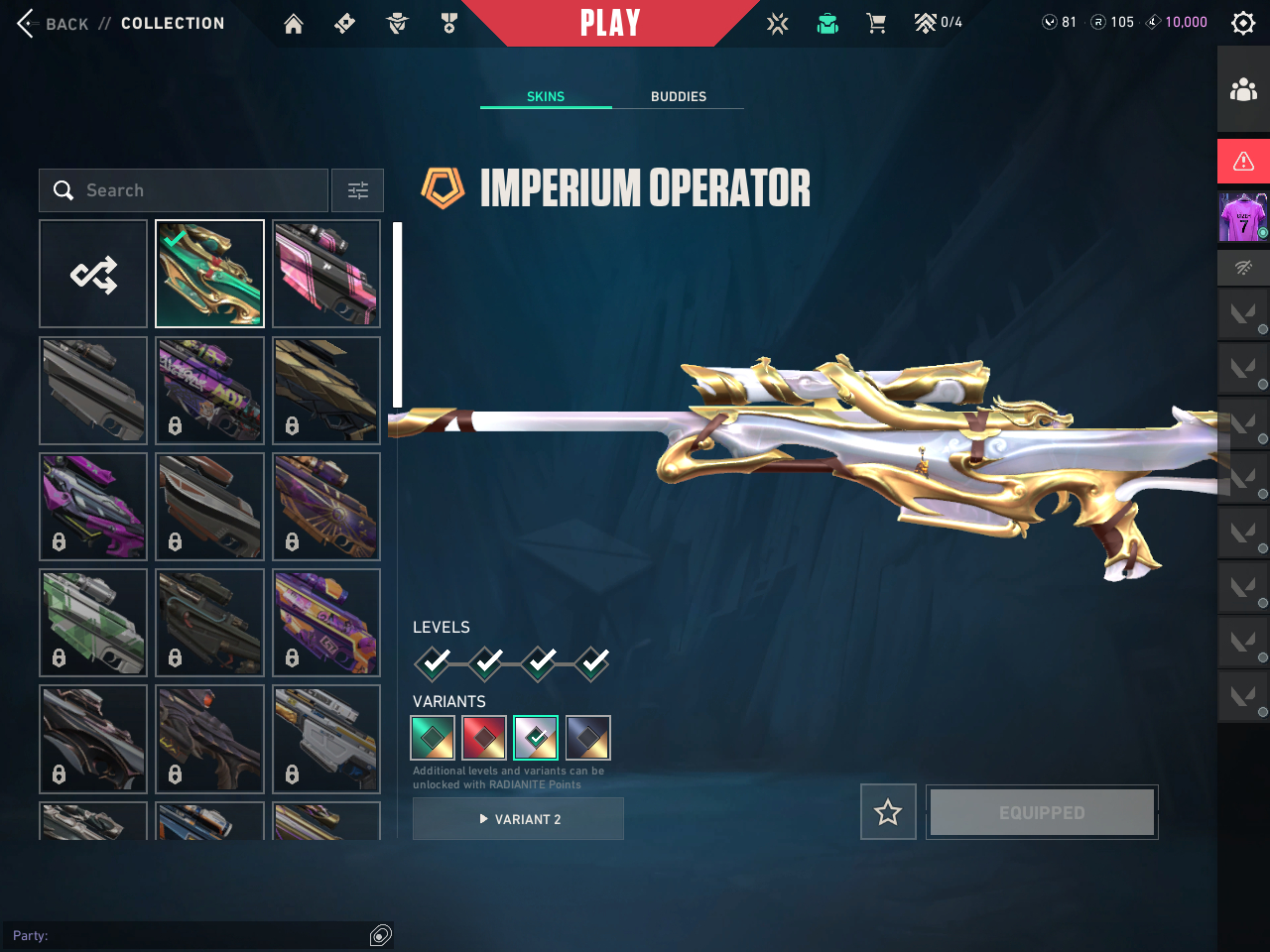 CONTA VALORANT 900 GASTOS, COM MUITAS SKINS BOAS