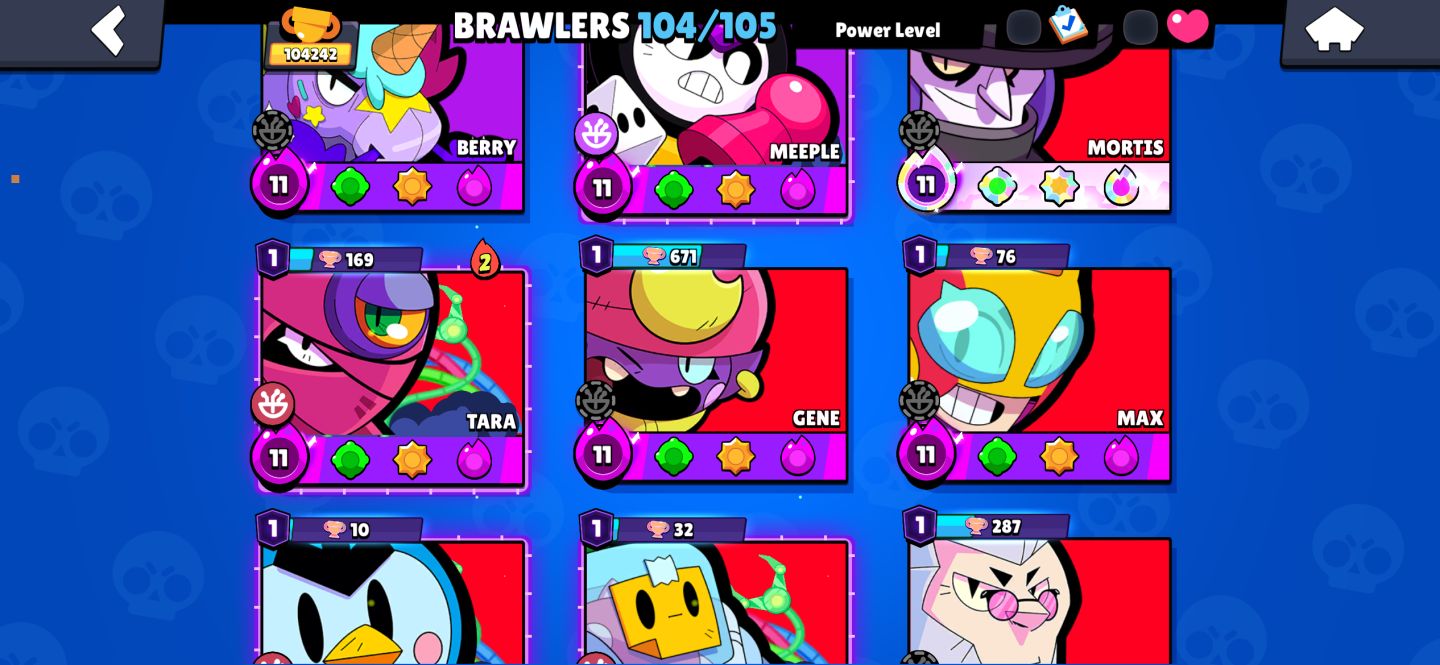 CONTA DE BRAWL STARS MUITO UPADA! (NEGOCIÁVEL)