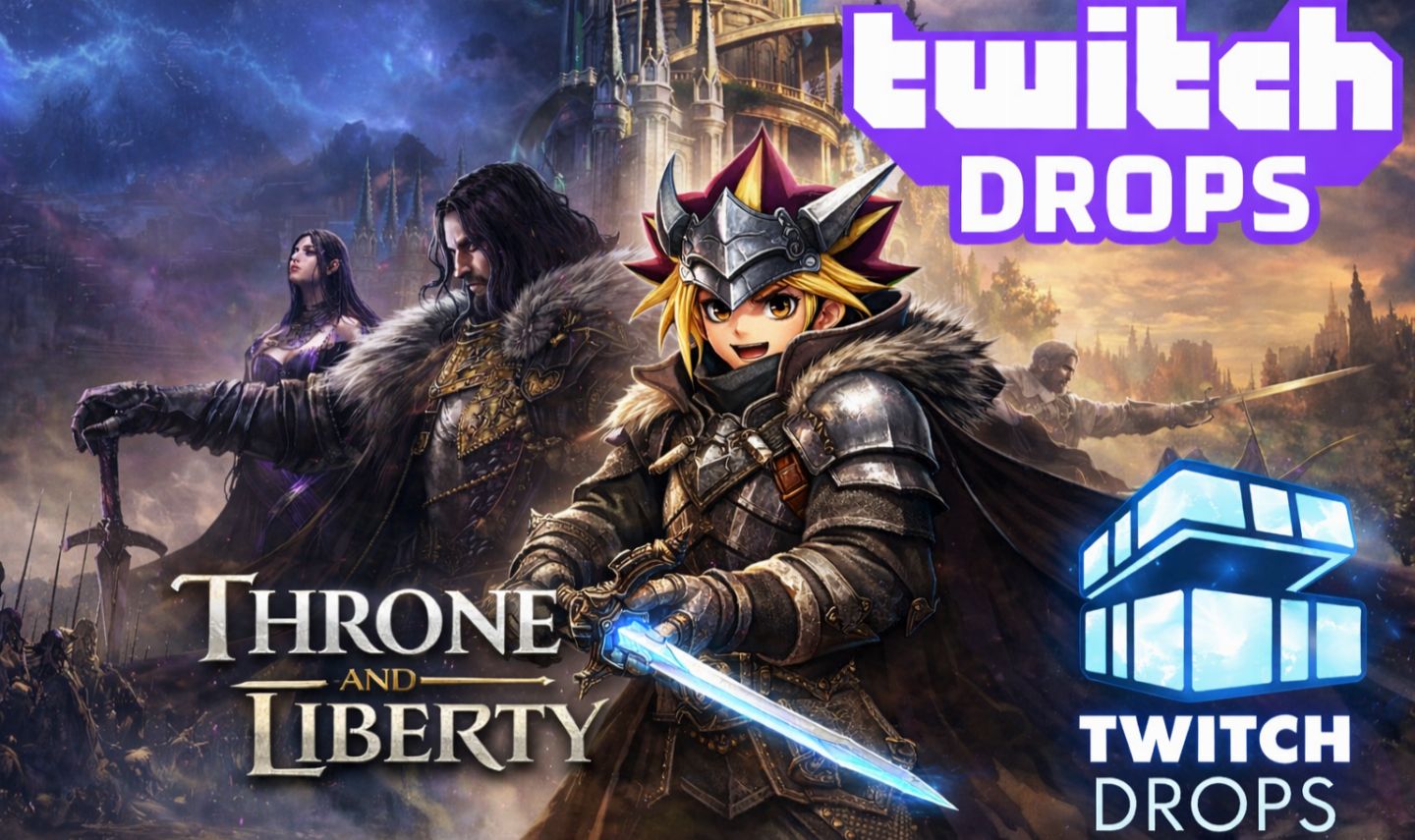 THRONE AND LIBERTY / TWITCH DROPS ATUALIZADOS