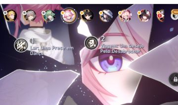 Conta honkai star rail com evanescia E2 e gilga E1