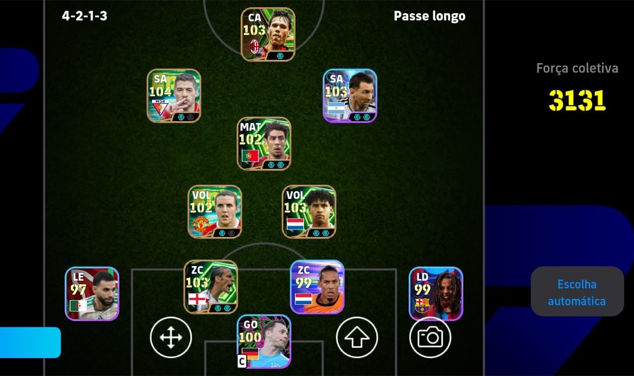 Conta 5 épicos promissora 3000 de força // efootball mobile