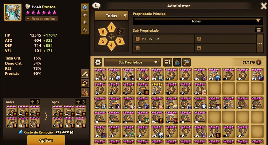 SUMMONERS WAR - GIANA + WOLYUNG + ZERATU + PONTOS