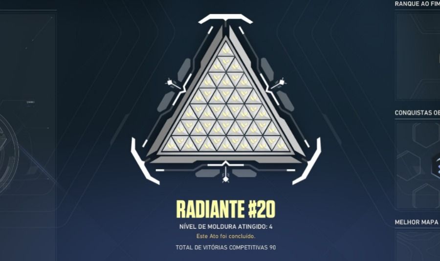 Conta Radiante (valor negociável)