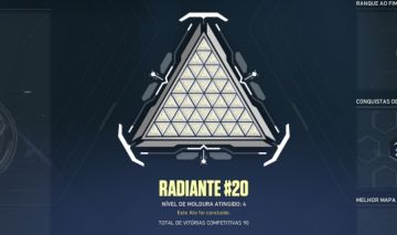 Conta Radiante (valor negociável)