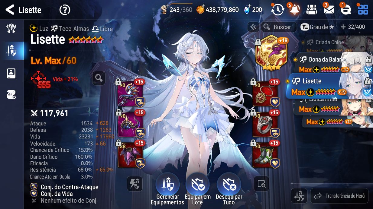 [EPIC SEVEN]CONTA END GAME/36ML5/FRIEREN+RE ZERO+SLIME+FULLMETAL+AESPA COMPLETOS
