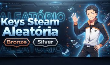 KEY ALEATÓRIA DE JOGOS STEAM GLOBAL | SILVER COBRE ALEATÓRIA + brinde