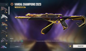 Conta com 5100 gastos com Champions 23