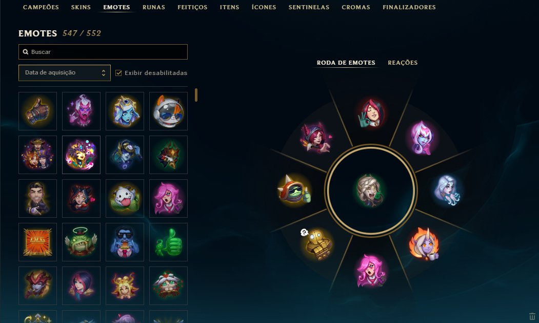 CONTA LOL - DIAMANTE IV +500 SKINS +300 ESSENCIAS MÍTICAS E TODOS OS CHAMPS