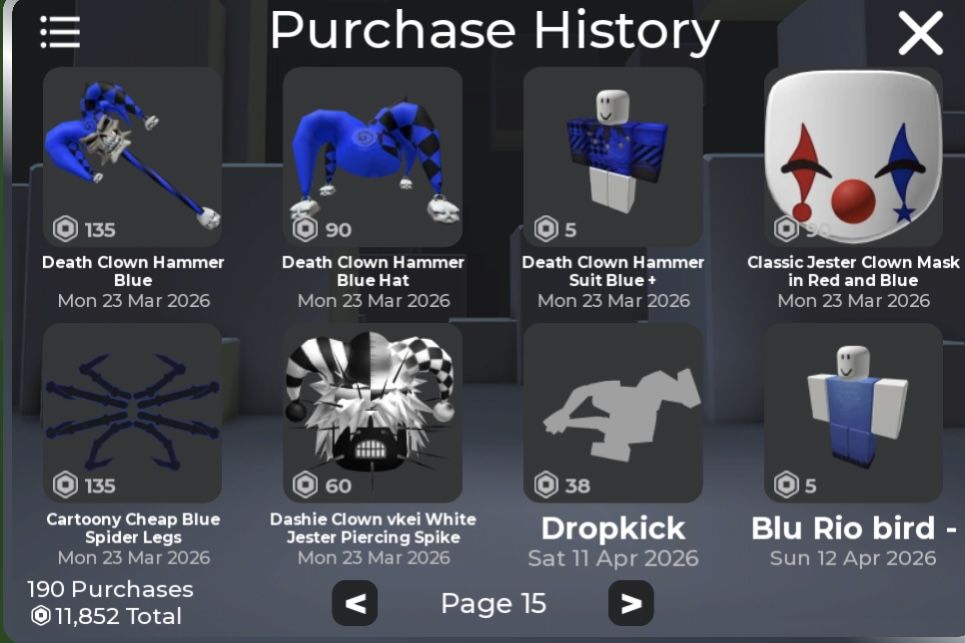 CONTA ROBLOX +100K ROBUX GASTOS | +18 VERIFICADA | MUITAS SKINS