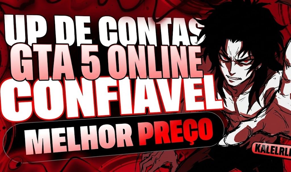 UP DE CONTAS GTA 5 ONLINE + DESBLOQUEIOS, TRAJES, DINHEIRO, NÍVEL & BRINDES | PC