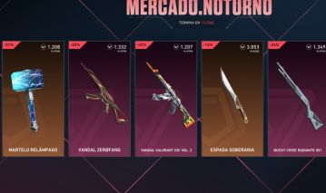 Contas Hyper V noturnoo