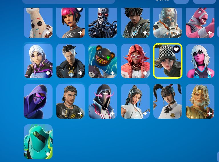 Conta fortnite com Passes a partir do cap2