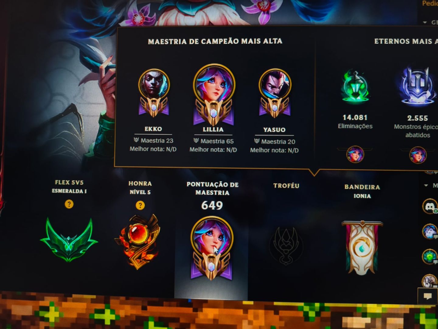 Conta VALORANT e LOL com 380 SKINS e CHAMPIONS