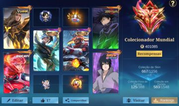 Conta - Mobile Legends