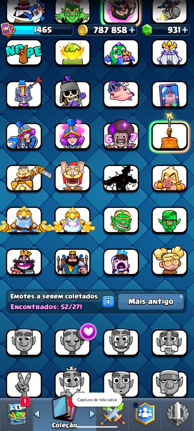 CONTA DE CLASH ROYALE SUPER BOA, MAIS DE 11K DE TROFÉUS. PREÇO A NEGÓCIAR