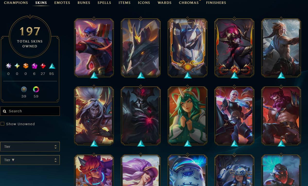 Conta League of Legends / Conta valorant /+200 skins / Full acesso