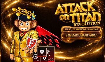 AOTR-ATTACK ON TITAN REVOLUTION | Perks Cosméticos Itens e Famílias | CONFIRA!!!