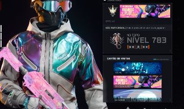 WARZONE E BLACK OPS 7 CHERRY FIZ CAMO FULL EVENTO LEVEL 700 E RANK IRIDESCENTE