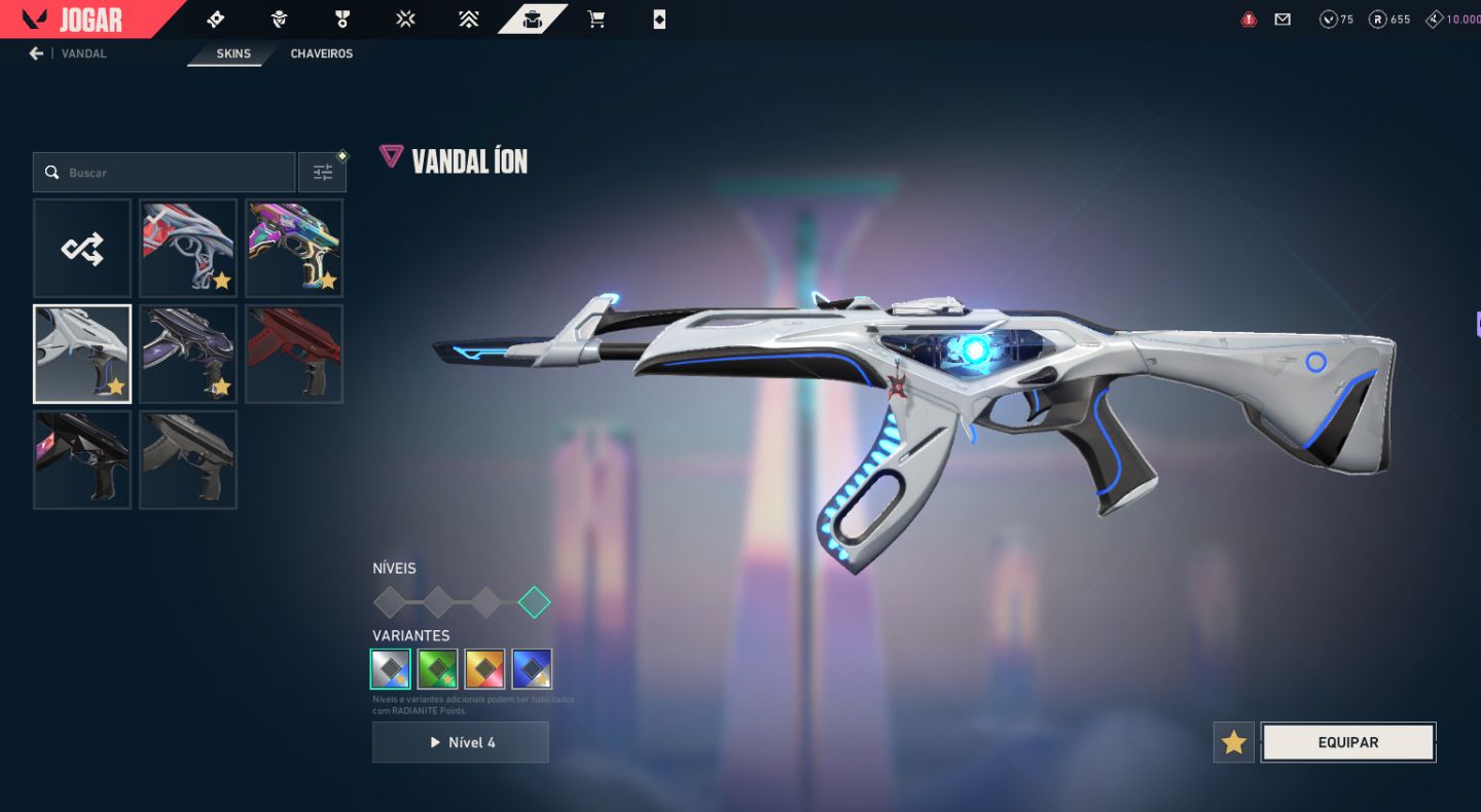 CONTA VALORANT LVL 353 | SAQUEADORA + ION + GAIA + GLITCHPOP + RGX