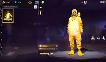 CONTA FF NIVEL 25 + SKIN NAILOONG + 112 DIAMANTES + 1 ARMA LENDÁRIA (SEU EMAIL)