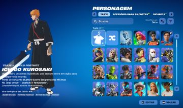 Conta fortnite com muitas skins