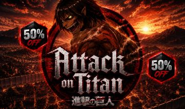 [ mais barato do mercado 50% desconto ] Atack on Titan Revolution
