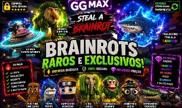 STEAL A BRAINROT!!! | Loja de Brainrots Premium | GGMAX