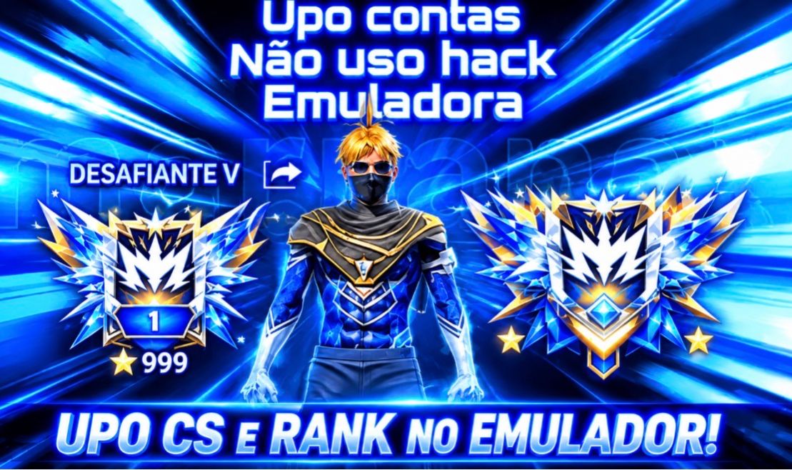 UP DE CONTA PROFISSIONAL CS & RANK!