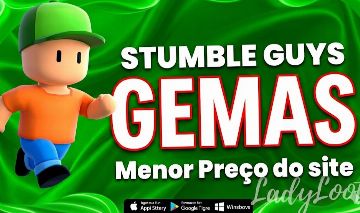 [MAIS BARATO/COBRIMOS QUALQUER OFERTA] - STUMBLE GUYS - GEMAS/TOKENS
