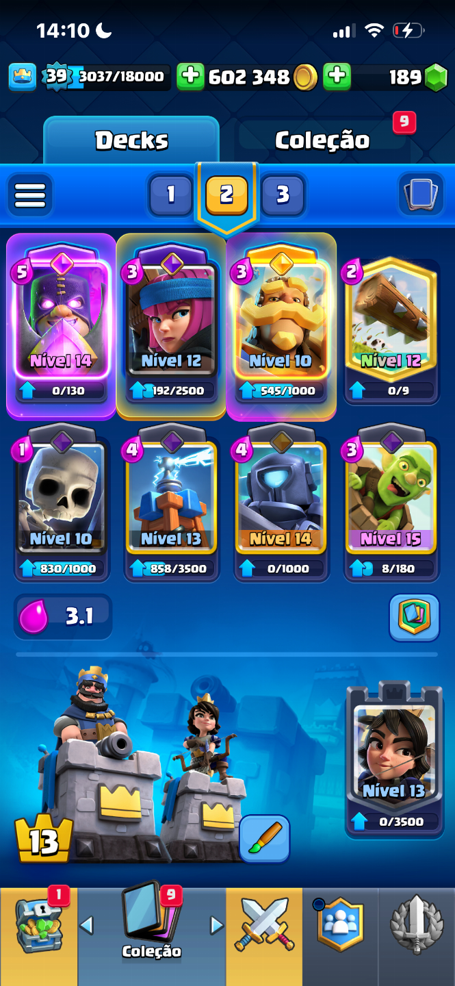 Conta de clash royale antiga, VENDA RAPIDA PROMOÇÃO