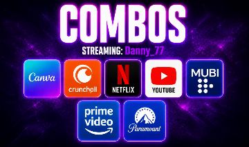 CANVA | CRUNCHY | NETFLIX | YOUTUBE | MUBI | PRIME VIDEO | PARAMOUNT| AUTOMATICO