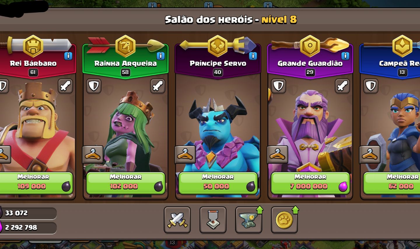 ESTOU QUASE DANDO DE GRAÇA a Conta Clash of ClanS TH14 (CV14) conta dono único