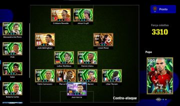 CONTA EFOOTBALL PREMIUM MESSI 109 + PELÉ 109 + CRUYFF 108 + MUITO MAIS! COSOLE
