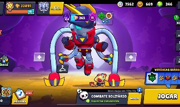 CONTA BRAWL STARS 22.8K+ TROFÉUS | 246 GEMAS | SIRIÚS!