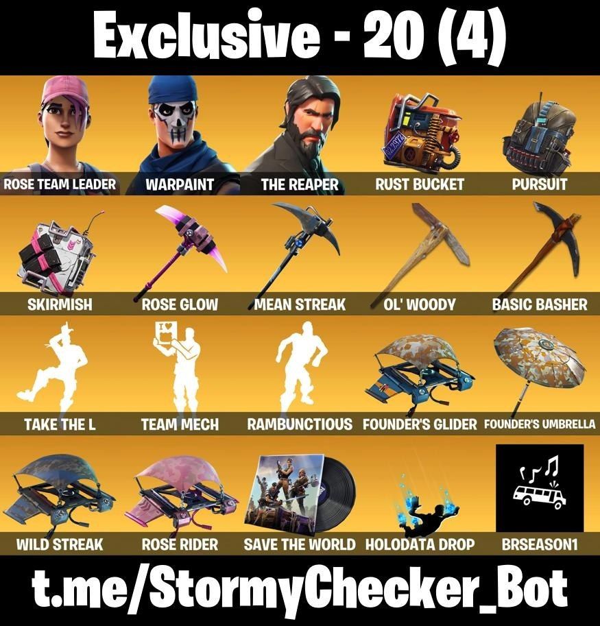 CONTA FORTNITE COM SALVE O MUNDO FUNDADOR, CEIFADOR, ATEMPORAL, OMEGA & 38 SKINS