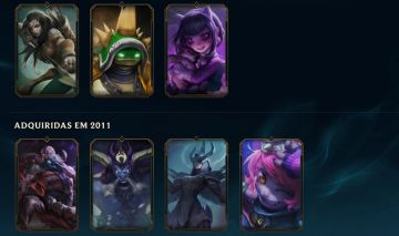 Conta League of Legends (Criada no Servidor Americado e Transferida para o Br)