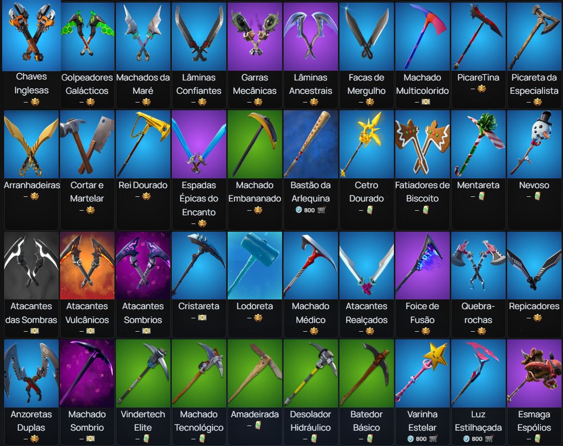 Conta de fortnite com mtas skins raras, tendo season 2 (preço negociavel)