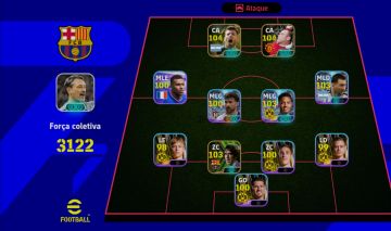 CONTA EFOOTBALL EFOOTBALL COM PACK DO BORUSSIA DORTMUND | AGUERO | PUYOL
