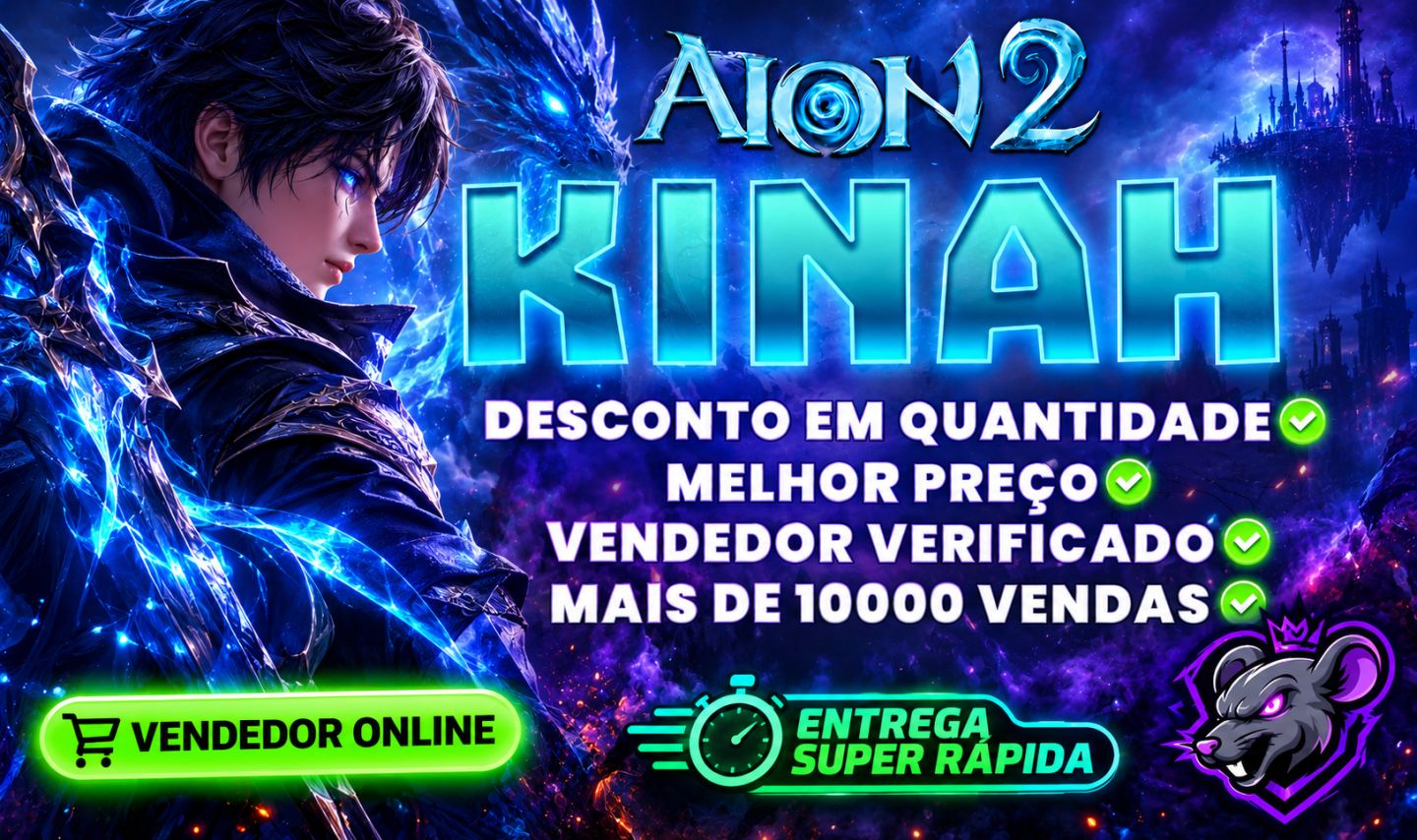 Aion 2 Kinah - MELHORES PREÇOS E ENTREGA RAPIDA