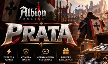 PRATA ALBION ONLINE NA | ENTREGA IMEDIATA | COMPRE E GANHE BRINDES