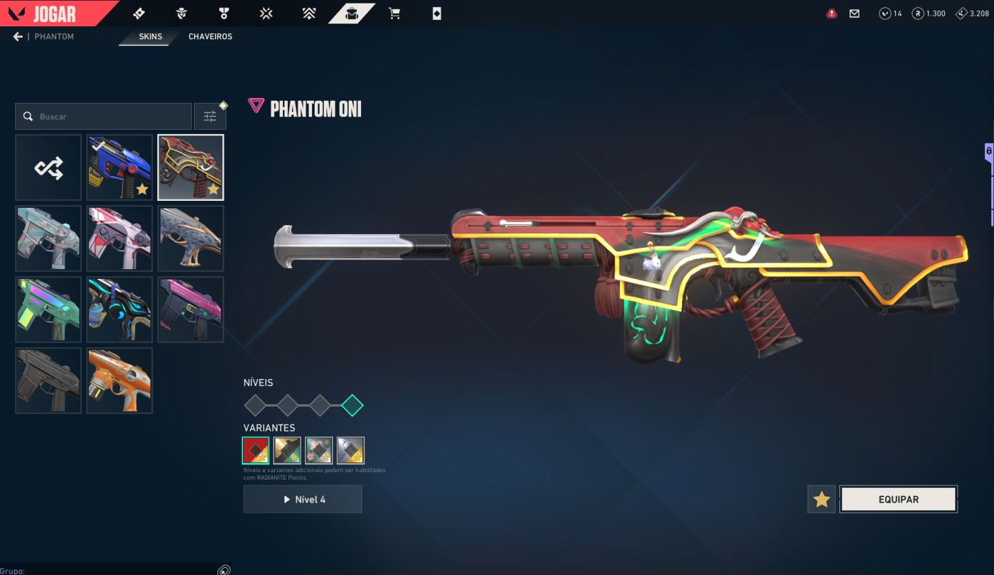 Conta Valorant 11 SKINS - NIVEL 390+ ( RANK GOLD )
