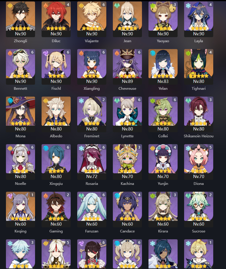 CONTA GENSHIN E STAR RAIL ENDGAME VINCULADA (ZZZ QUASE ENDGAME)