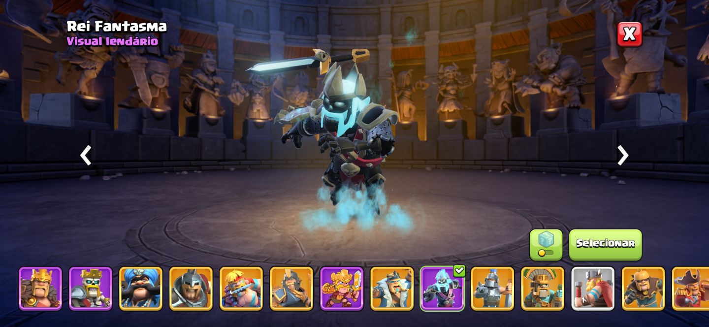 Conta cv 18, 99% maximizado, habilidades full, paisagem lendaria, diversas skins